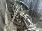Used 80 Cu. Ft. Stainless Steel Double Spiral Ribbon Blender – 304 SS, Carbon Steel Frame