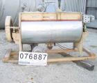 USED: Ribbon blender, 25 cu ft, stainless steel, double spiral.Carbon steel jacket, water circulating trough 22-1/2
