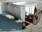 Used Double Spiral Ribbon Blender, 36 Cubic Foot Working Capacity, 304 Stainless Steel. Non-jacketed trough 29-1/2
