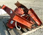 Used Double Spiral Ribbon Blender, 36 Cubic Foot Working Capacity, 304 Stainless Steel. Non-jacketed trough 29-1/2