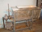 USED: Double spiral ribbon blender, 36 cubic feet working capacity, stainless steel. Non-jacketed trough 30