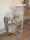 USED: Double spiral ribbon blender, 36 cubic feet working capacity, stainless steel. Non-jacketed trough 30