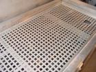 USED: Double spiral ribbon blender, 36 cubic feet working capacity, stainless steel. Non-jacketed trough 30