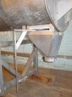 USED: Double spiral ribbon blender, 36 cubic feet working capacity, stainless steel. Non-jacketed trough 30