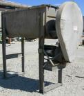 USED: Double spiral ribbon blender, 36 cubic feet working capacity, 304 stainless steel. Non-jacketed trough 30