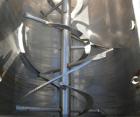 USED: Double spiral ribbon blender, 36 cubic feet working capacity, 304 stainless steel. Non-jacketed trough 30