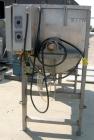USED: Double spiral ribbon blender, 36 cubic feet working capacity, 304 stainless steel. Non-jacketed trough 30