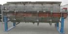USED: Ribbon blender, 214 cubic feet working capacity, 321 stainless steel. Dimple jacketed trough 54