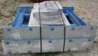 USED: Ribbon blender, 214 cubic feet working capacity, 321 stainless steel. Dimple jacketed trough 54