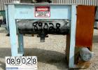 USED: Ribbon Blender, 23 cubic feet working capacity, 304 stainless steel. Dimple jacketed trough 26