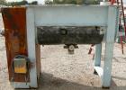 USED: Ribbon Blender, 23 cubic feet working capacity, 304 stainless steel. Dimple jacketed trough 26