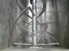 USED: Ribbon Blender, 23 cubic feet working capacity, 304 stainless steel. Dimple jacketed trough 26