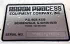 Used Aaron Process Equipment Double Spiral Ribbon Blender