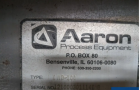 Aaron Process / Paul O Abbe Stainless Steel 100 Cubic Foot Ribbon Blender