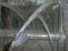 Used Aaron Process Equipment model IMB 35 double ribbon blender, 35 cubic feet. Trough constructed of stainless steel material on all product contact areas. All external stiffeners, ribs and supports...