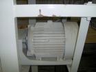 Used Aaron Process Equipment model IMB 35 double ribbon blender, 35 cubic feet. Trough constructed of stainless steel material on all product contact areas. All external stiffeners, ribs and supports...