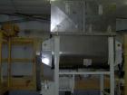 Used Aaron Process Equipment model IMB 35 double ribbon blender, 35 cubic feet. Trough constructed of stainless steel material on all product contact areas. All external stiffeners, ribs and supports...