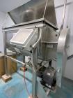 Used Aaron Process Equipment Model IMB-35. 35 Cubic Foot Ribbon Blender. Trough constructed of stainless steel material on all product contact areas. All external stiffeners, legs, ribs and supports ...