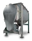 Unused-NEW IMB 400 double ribbon blender, 400 cu ft. Trough constructed ofT304 stainless material on all product contact areas. All externalstiffeners, legs, ribs and supports are constructed of carb...