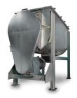 Unused-NEW Aaron Process 5 cu ft double ribbon blender, model IMB 5.Stainless steel on all product contact areas. Inside trough measures18