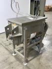 Used Aaron Process 5 Cubic Foot Double Ribbon Blender, Model IMB-5. Working Capacity: 5 Cubic Feet. Trough: Constructed of stainless steel material on all product contact areas. All external stiffene...