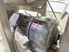 Used Aaron Process 5 Cubic Foot Double Ribbon Blender, Model IMB-5. Working Capacity: 5 Cubic Feet. Trough: Constructed of stainless steel material on all product contact areas. All external stiffene...