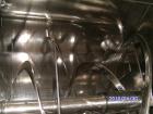 Used Aaron Process Equipment Ribbon Blender, Model IMB -75, Stainless Steel.Constructed of stainless steel material on all product contact areas. All external stiffeners, legs, ribs and supports are ...