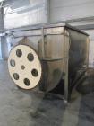 Used- 400 Cubic Foot Aaron Process Ribbon Blender, Model IMB400. Sanitary stainless steel construction, approximately 74