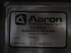 Used- 400 Cubic Foot Aaron Process Ribbon Blender, Model IMB400. Sanitary stainless steel construction, approximately 74