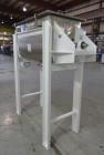 Unused- Aaron Process Double Spiral Ribbon Blender, Model NR-14, 304 Stainless Steel. Working capacity 14 cubic feet. Consisting of 24