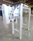 Unused- Aaron Process Double Spiral Ribbon Blender, Model NR-14, 304 Stainless Steel. Working capacity 14 cubic feet. Consisting of 24