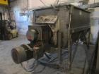 Used- 200 Cubic Foot Aaron Process Ribbon Blender. Sanitary stainless steel construction, approximately 60