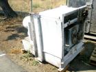 Used Aaron Process double spiral ribbon blender, 80 cubic feet working capacity, stainless steel. Non-jacketed trough 40
