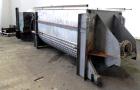 Used Aaron Process Equipment Ribbon Blender, 80 Cubic Feet, 304 Stainless Steel. Trough 40