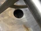 Used Aaron Process Equipment Ribbon Blender, 80 Cubic Feet, 304 Stainless Steel. Trough 40