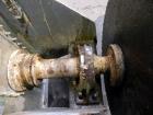 Used Aaron Process Equipment Ribbon Blender, 80 Cubic Feet, 304 Stainless Steel. Trough 40