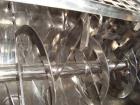 Unused-Aaron Process Equipment IMB 150 ribbon blender. 150 cubic foot working capacity, 175 cubic foot total capacity. Constructed of T304 stainless steel. Inside trough measures 53” wide x 106” long...