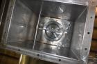 Unused-Aaron Process Equipment IMB 150 ribbon blender. 150 cubic foot working capacity, 175 cubic foot total capacity. Constructed of T304 stainless steel. Inside trough measures 53” wide x 106” long...