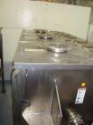 Unused-Aaron Process Equipment IMB 150 ribbon blender. 150 cubic foot working capacity, 175 cubic foot total capacity. Constructed of T304 stainless steel. Inside trough measures 53” wide x 106” long...