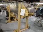 Used Aaron Process Double Spiral Ribbon Blender, 24 Cubic Foot Working Capacity