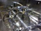 Used- Aaron Process Double Spiral Ribbon Blender, 304 Stainless Steel,