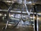 Used Aaron Process Double Spiral Ribbon Blender, 304 Stainless Steel,