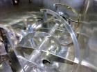 Used Aaron Process Double Spiral Ribbon Blender, 304 Stainless Steel,