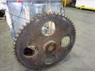 Used Aaron Process Double Spiral Ribbon Blender, 304 Stainless Steel,