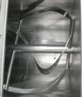 USED: Aaron double spiral ribbon blender, 36 cubic feet working capacity, 304 stainless steel. Non-jacketed trough 30