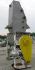 USED: Aaron double spiral ribbon blender, 36 cubic feet working capacity, 304 stainless steel. Non-jacketed trough 30