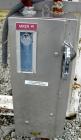 USED: Aaron double spiral ribbon blender, 36 cubic feet working capacity, 304 stainless steel. Non-jacketed trough 30