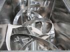 Used Paul O Abbe Double Spiral Ribbon Blender, model HM-1, 1 cubic foot, 316 stainless steel. 12