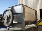 Used-American Process Ribbon Blender, Model DRB-100.Inside dimensions 8' long x 45