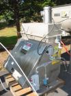 USED: American Process Systems model DRB-11 sanitary, extra heavyduty, jacketed double ribbon blender. Sanitary stainless steelconstruction, 11 cubic feet working capacity, 21